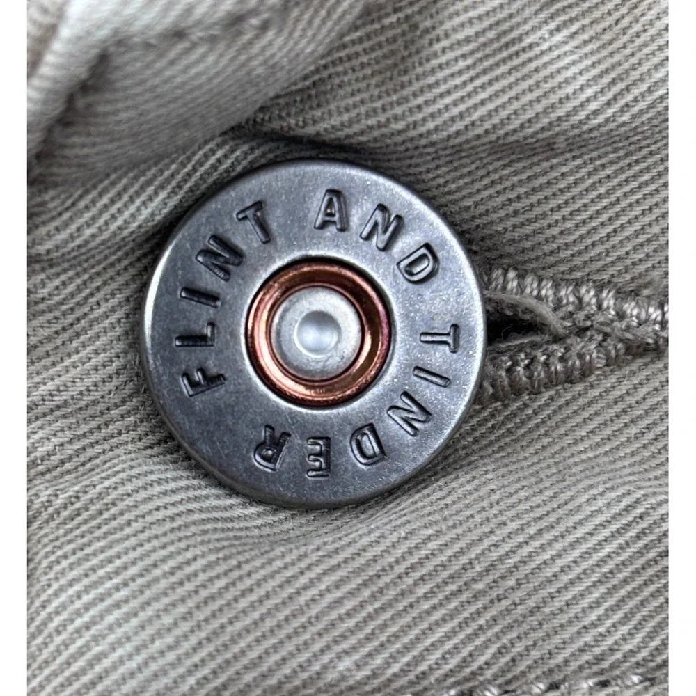 Flint And Tinder Shorts Mens 34 Khaki 365 Chino Stretch Huckberry Soft Casual